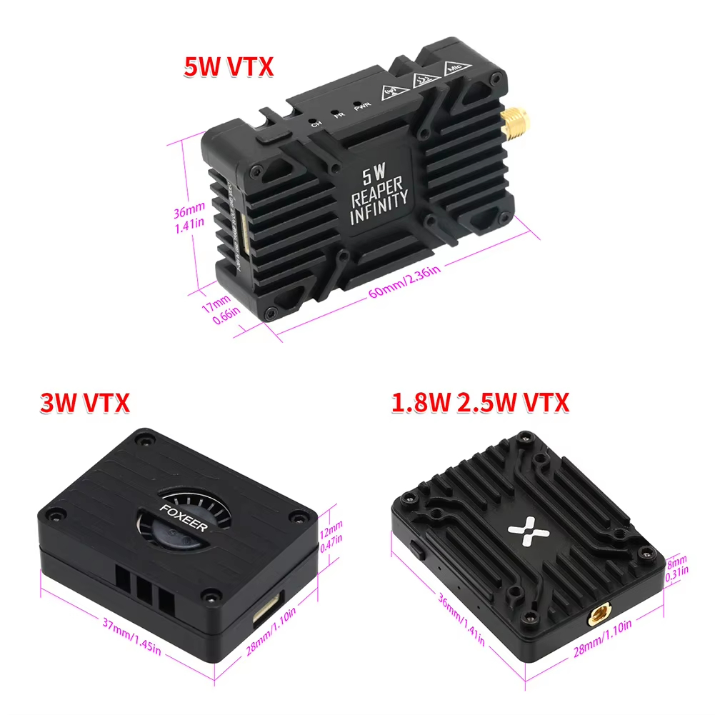 Foxeer Reaper Extreme Infinity - Foxeer Reaper Extreme 2.5W Vtx ulasan dan harga