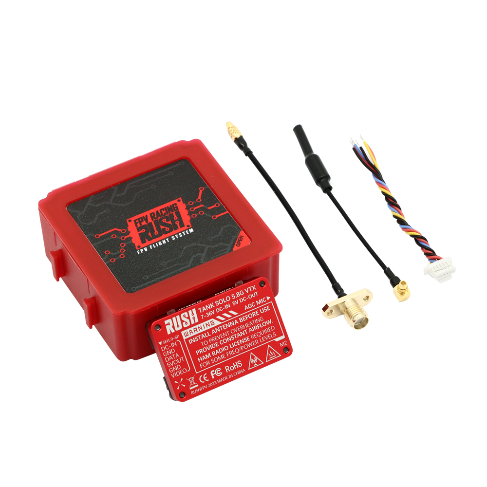 RUSH Solo Tank 5.8G VTX Video  - Foxeer Reaper Extreme 2.5W Vtx ulasan dan harga